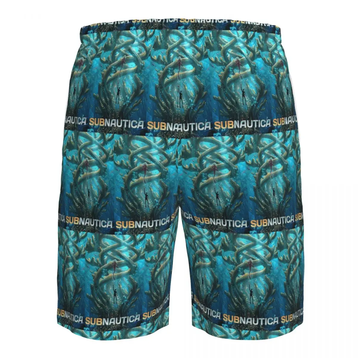 Game Subnautica Below Zero Trunks Beach Board Shorts Casual Quick Dry Swim Summer Men Pants