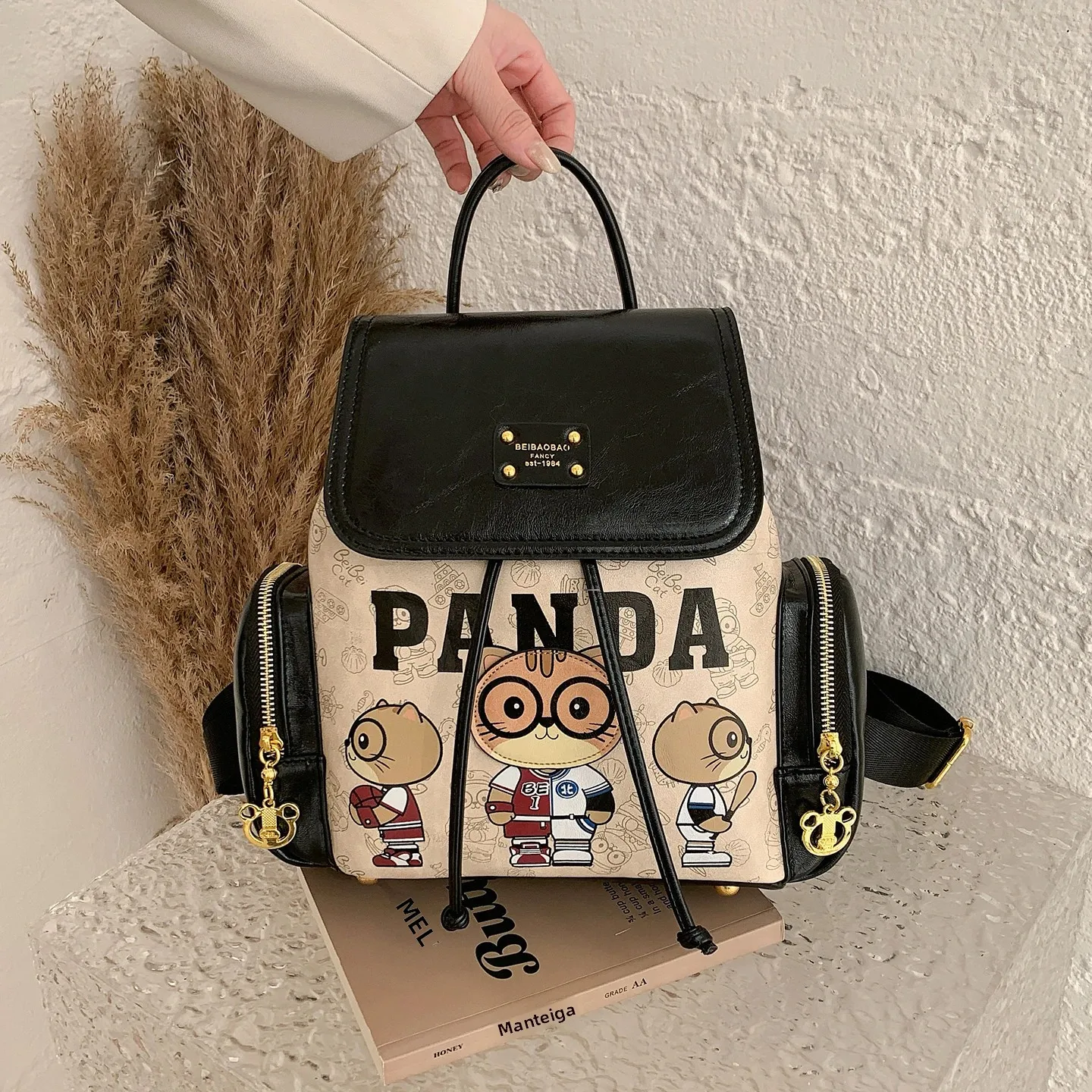 zaino-piccolo-con-cordoncino-e-stampa-di-animali-dei-cartoni-animati-zaino-casual-da-viaggio-per-uomo-donna-adulti-adolescenti-studenti-borsa-da-scuola