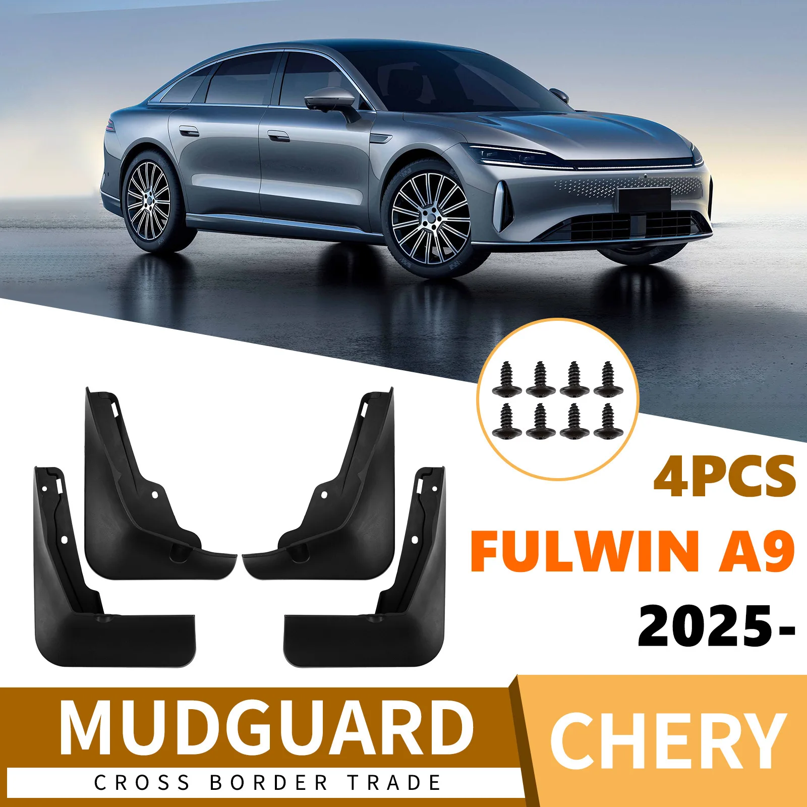 For Chery Fengyun Fulwin A9 2025 car fender tiles car accessories 4runner accessories mud flaps fender flares