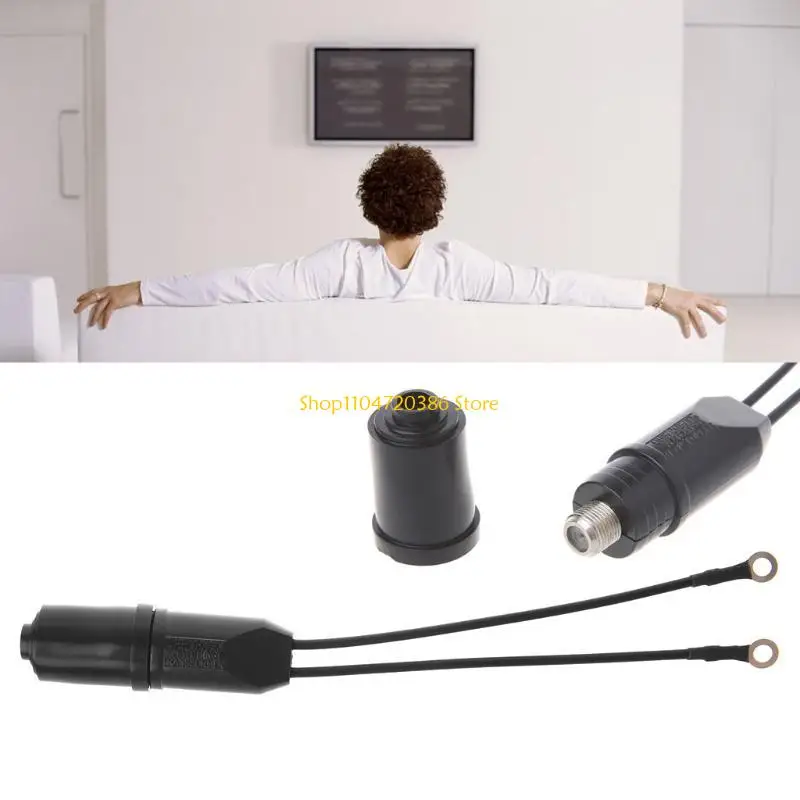 K0EA 1PCS Antenne 300-75 Ohm Koaxialkabel Passender Transformator UHF/VHF/FM