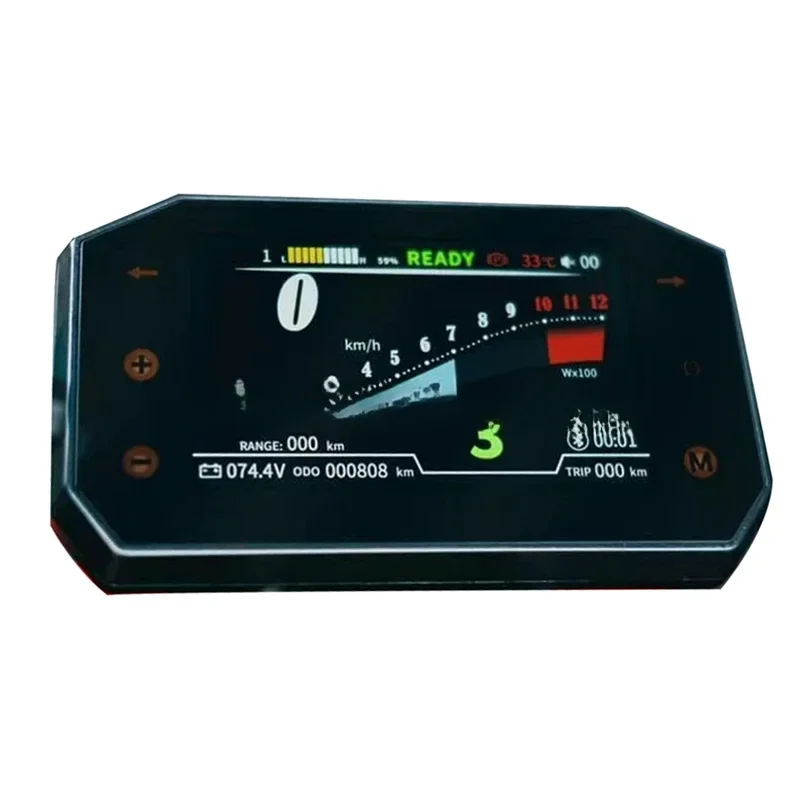 Modifications Motorcycle LCD TFT Display Screen Speedometer For Motorbike Upgrades Aftermarket Accessories