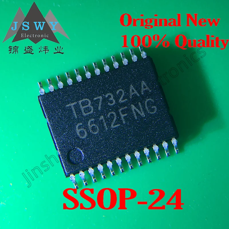 1~50PCS TB6612FNG 6612FNG SMT SSOP24 Motor Driver Chip IC package good use New in stock Free shipping!