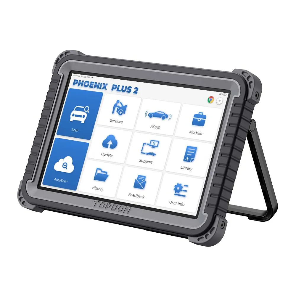 TOPDON Phoenix Plus 2 compatible con más de 41 funciones de mantenimiento integrales herramientas de escáner de diagnóstico de vehículos avanzados profesionales