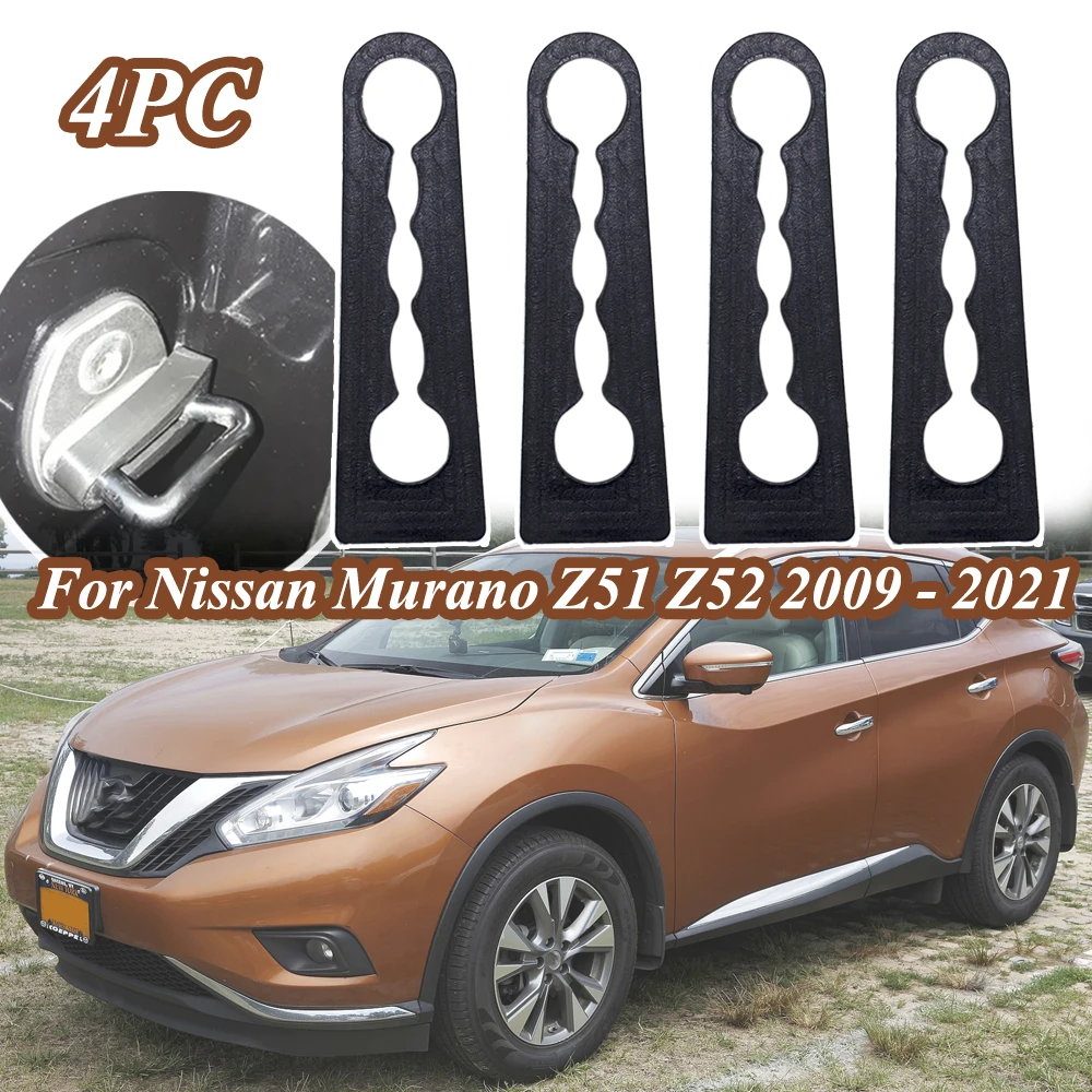 For Nissan Murano Z51 Z52 Door Lock Damper Buffer Deadener Seal Shock-Absorbing Damping Protector 2009 2010 2011 2012 2013 2021