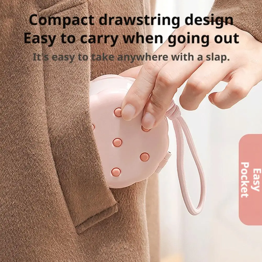 Nowy Wielofunkcyjny Pojemnik na Puder w Kształcie Ciasteczka z Podwójną Warstwą, Bezpieczny Materiał, Pudełko do Przechowywania Kosmetyków, Pyłoszczelny Organizer