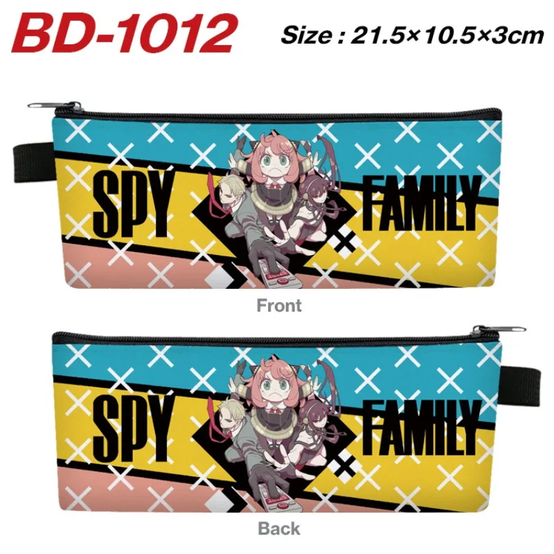 

Spy X Family Full Color PU Pencil Case Cute Cartoon Pen Bag & Pen Holder Multifunctional Stationery Pouch & Wallet for Students