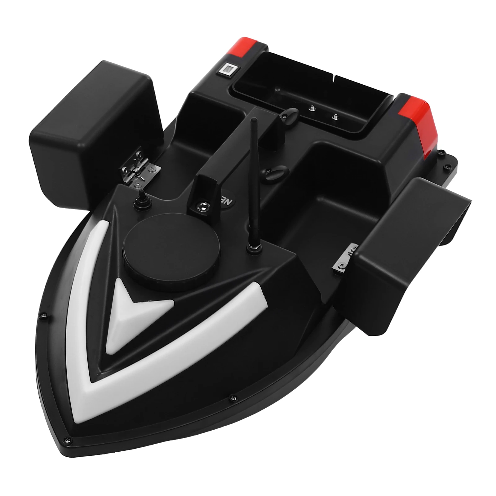 Fischköderboot mit Doppelmotor, Fernbedienung, AC100-240V, automatische Rückkehrfunktion, GPS-Fischfinder, unterstützt 5200mAh Lithium-Batterie für die Lieferung von Maisködern. – Detail 12