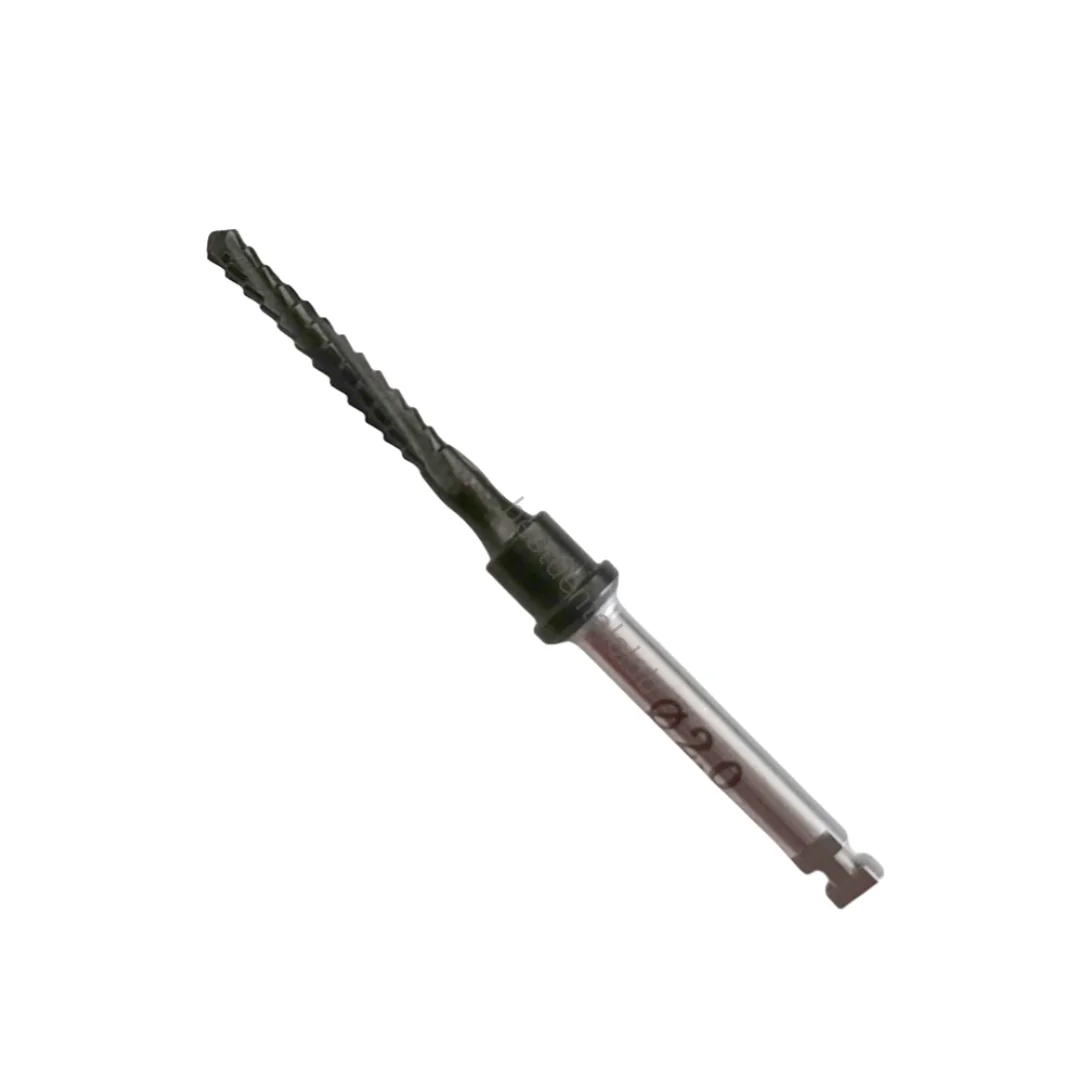 Dental Cross Cutter Drill Implant Bone Side Cut Debris Blade ∅2.0 Fit Lindemann Pointed Head