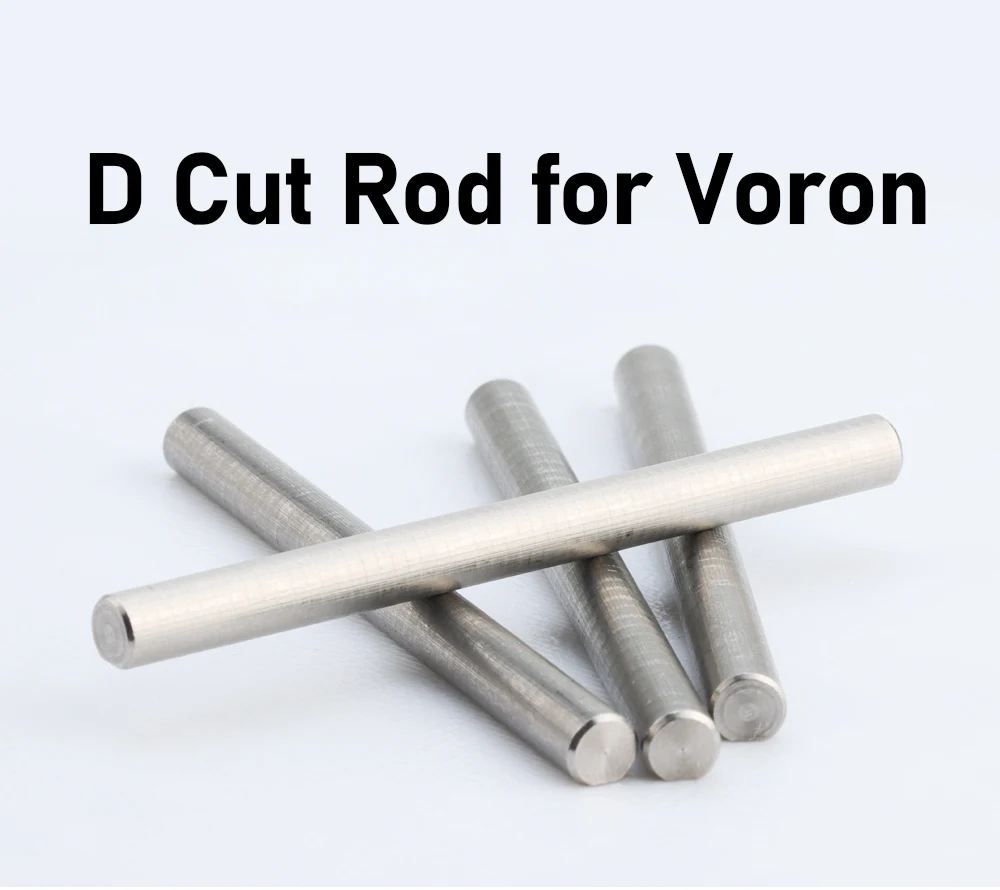 Trianglelab® Voron 2.2 3D-Drucker Motorion Linear-Achsen-Kit 5mm geschliffene Flachwelle 60mm D-Cut-Welle – Detail 1