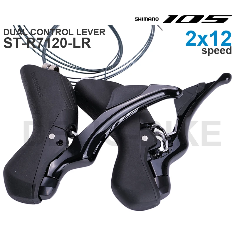 SHIMANO 105 Groupset  DUAL CONTROL LEVER ST-R7120 Hydraulic Disc Brake BR-R7170 Original Parts