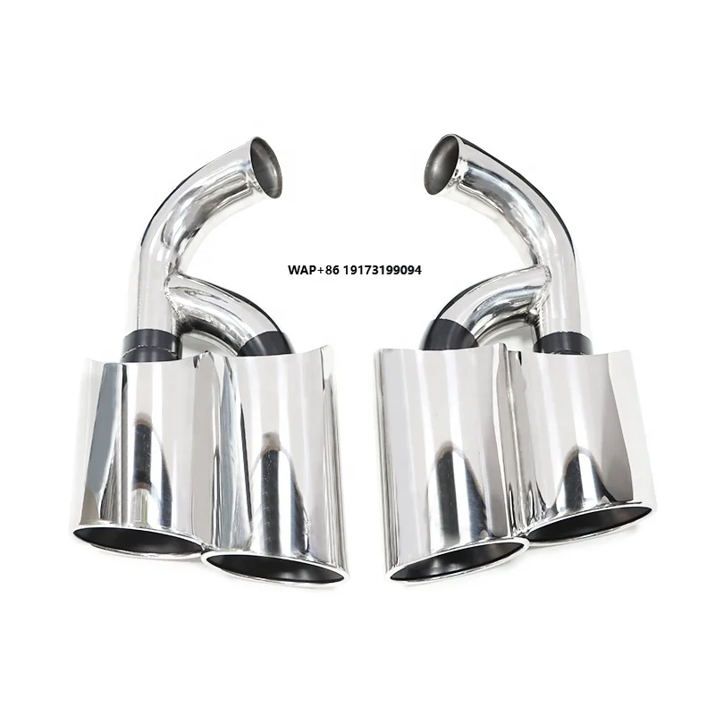 

Stainless Steel Exhaust Pipe for 2006-2010 Porsche-Cayenne Techart Exhaust Tip Muffler Tip