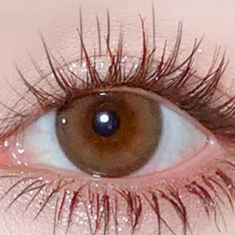 Cappuvini Slimming And Volume Mascara Brown Black Mascara Set Waterproof And Long-Lasting Curl Non-smudge Eyelash Makeup Mascara