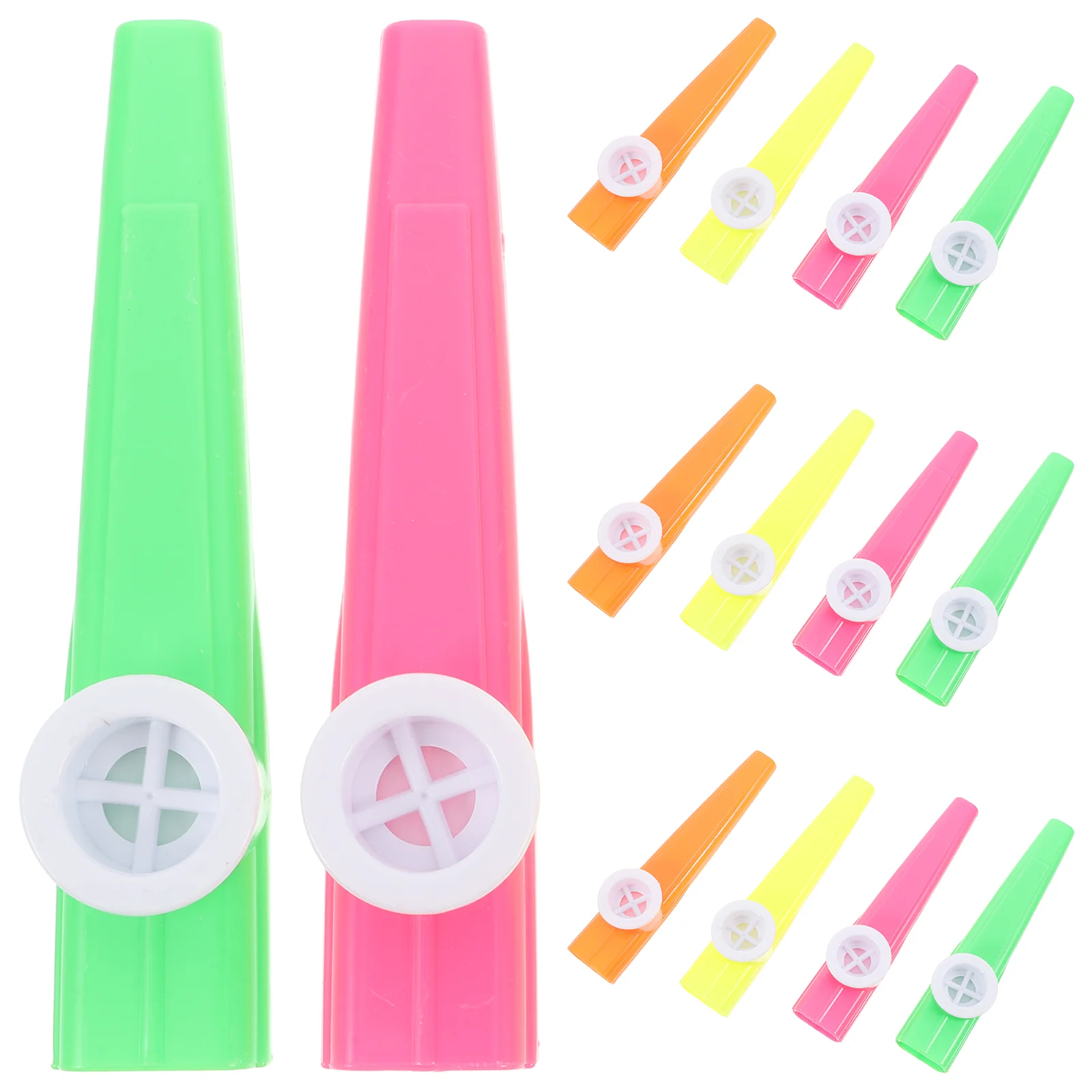 24 Pcs Kazoo Musical Instrument High Quality Metallic Kazoos Baby Toys for Toddlers