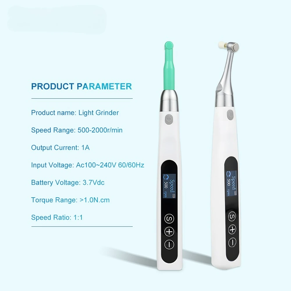 

Стоматологическая шлифовальная машина с контрактом/прямой головкой 1:1, 500-2000 об/мин, 360° ° Вращающийся электрический полировальный двигатель, инструменты для обработки зубов