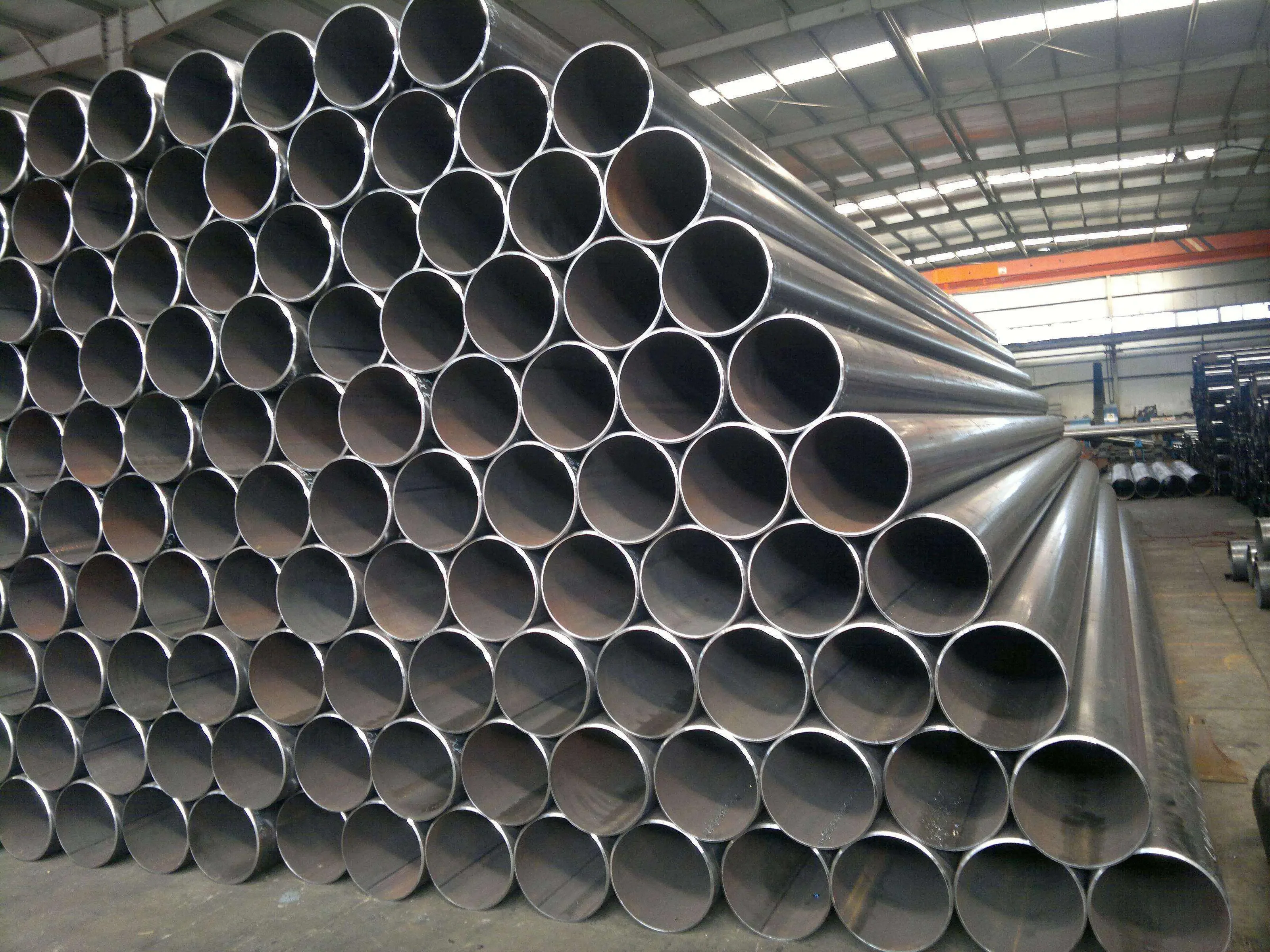 1020 Industrial Large-Diameter Thick Walled Carbon Seamless Steel Pipe ISO9001 Certified for Hydraulic/Oil Fluids API Pipe