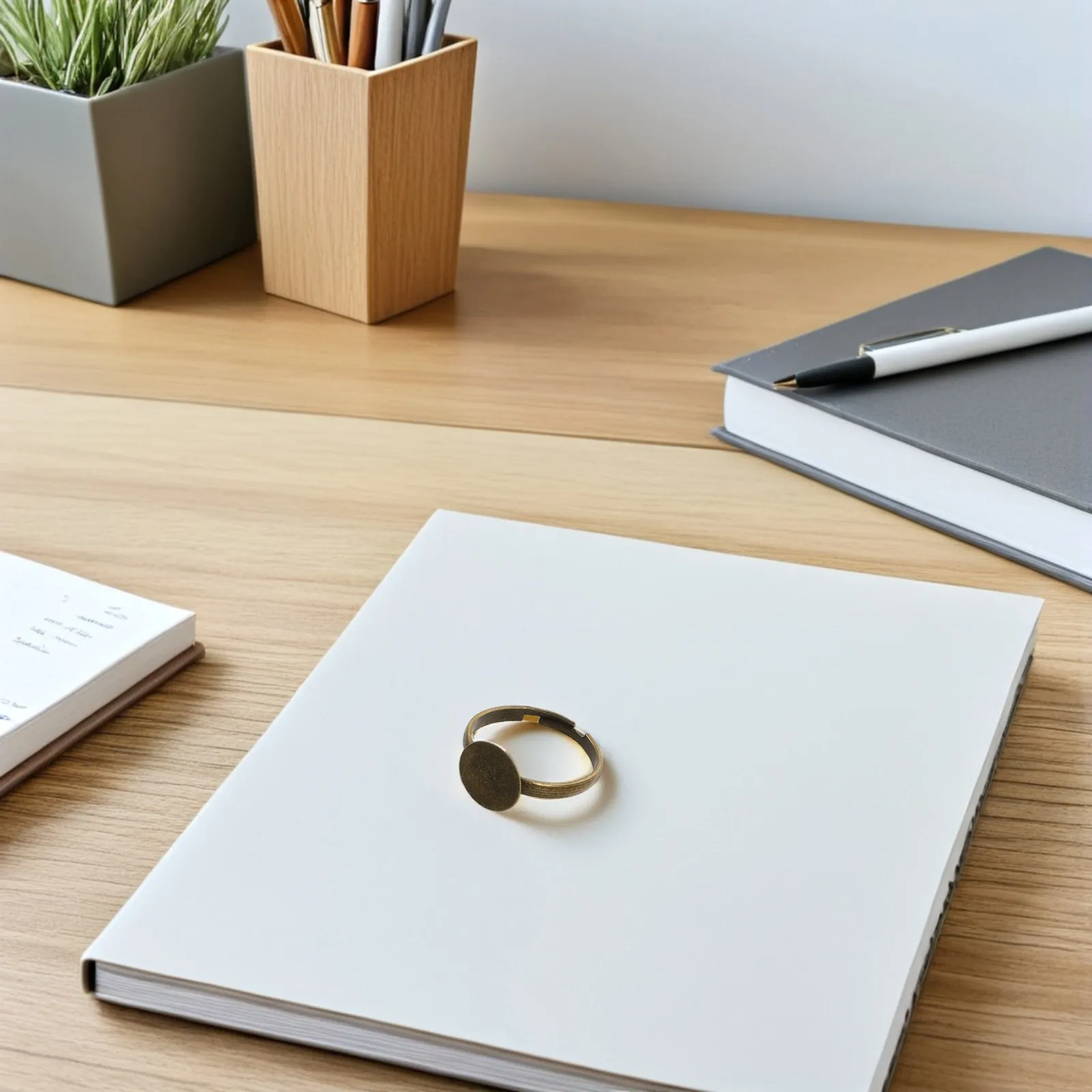 

100 шт. регулируемых оснований для колец с кабошонами, плоские круглые металлические заготовки для колец, для изготовления ювелирных изделий своими руками, фурнитура для создания украшений