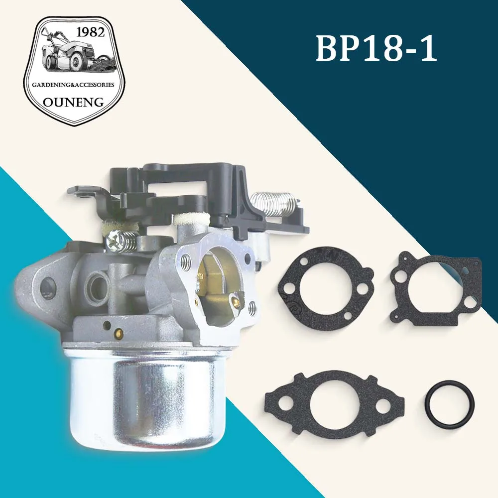 

Carburetor with Gaskets Replacement Parts For Briggs & Stratton 594287 593599 591137 590948 799154 799248 796608 111000 11P000