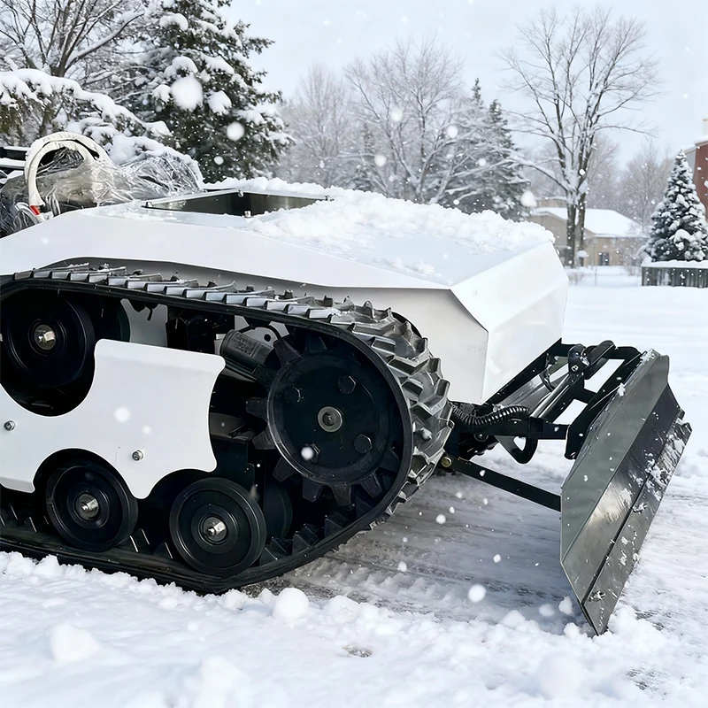 Wireless Control Versatile Snow Plow Quick Shipping Lane Snow Cleaner for Ice Removal