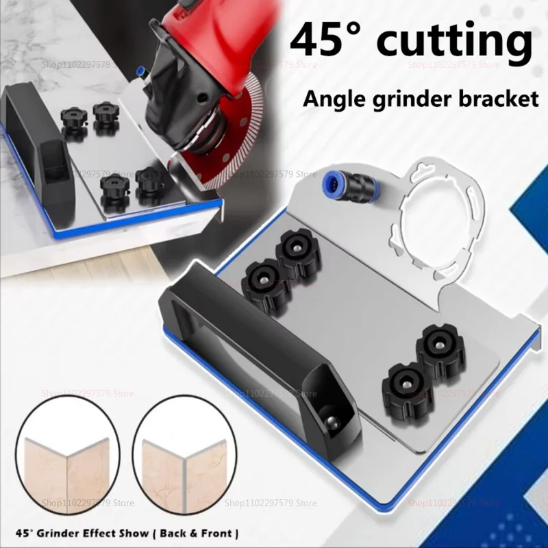 45 graus chanfro quadro assento mitra cortador chanfrado para telha cerâmica carpintaria serra elétrica ferramentas ajustável casa diy construção