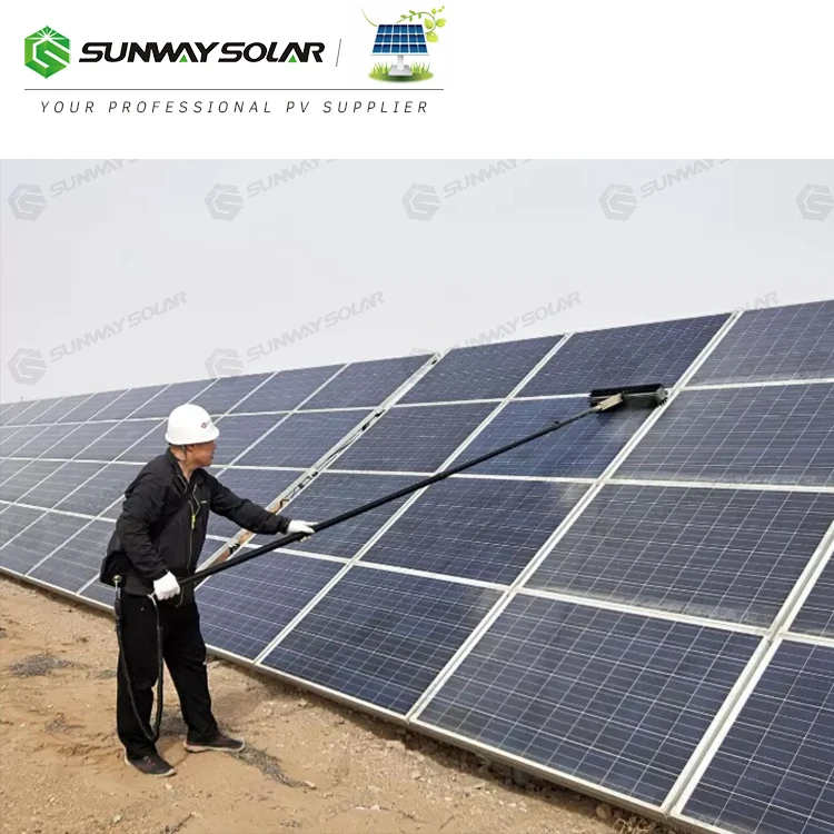 Sunway best brush for solar panel cleaning brush for solar panel for Clean Solar Photovoltaic Panels