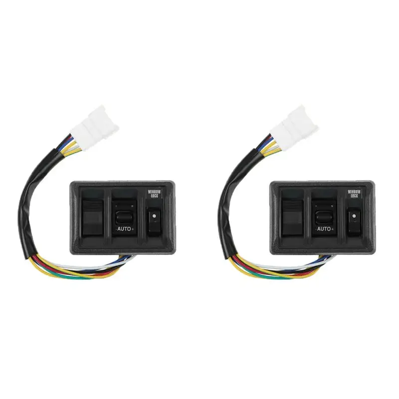 

A48P-2X Car Electric Power Window Switch Button 84820-26021 8482026021 For Toyota Hiace LH102 RZH103 1989-2006