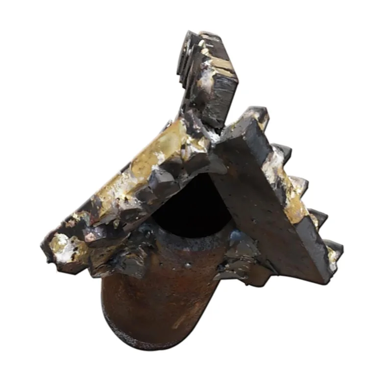 1 piece three-wing alloy drill bit accessories soil sand layer well drilling machine drill bit supports customization