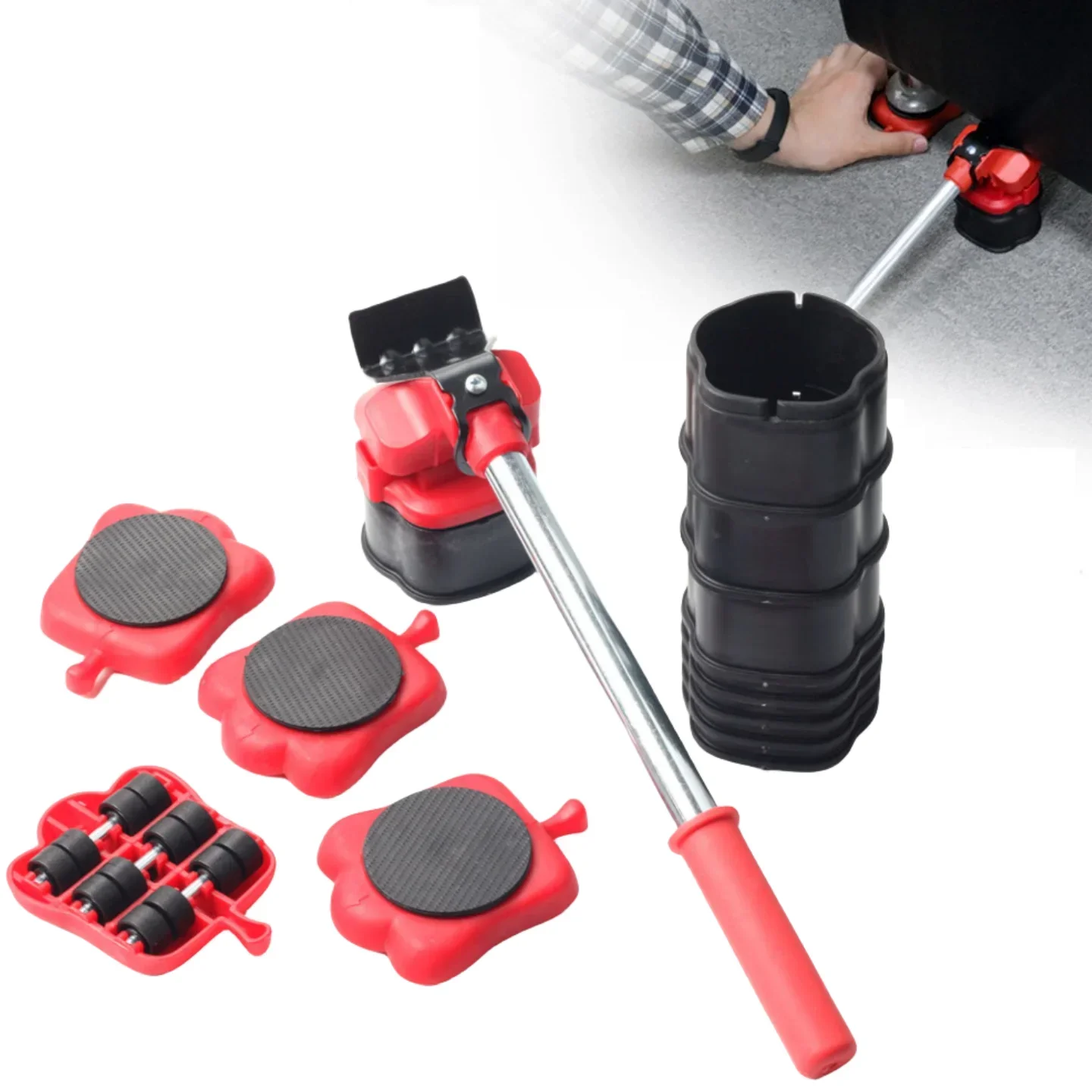 Furniture Lifting Tools, Heavy Duty Hand Tools, Transport Lifts, Moving Aids, Sliders for Lifting, 400KG, Furniture Tools