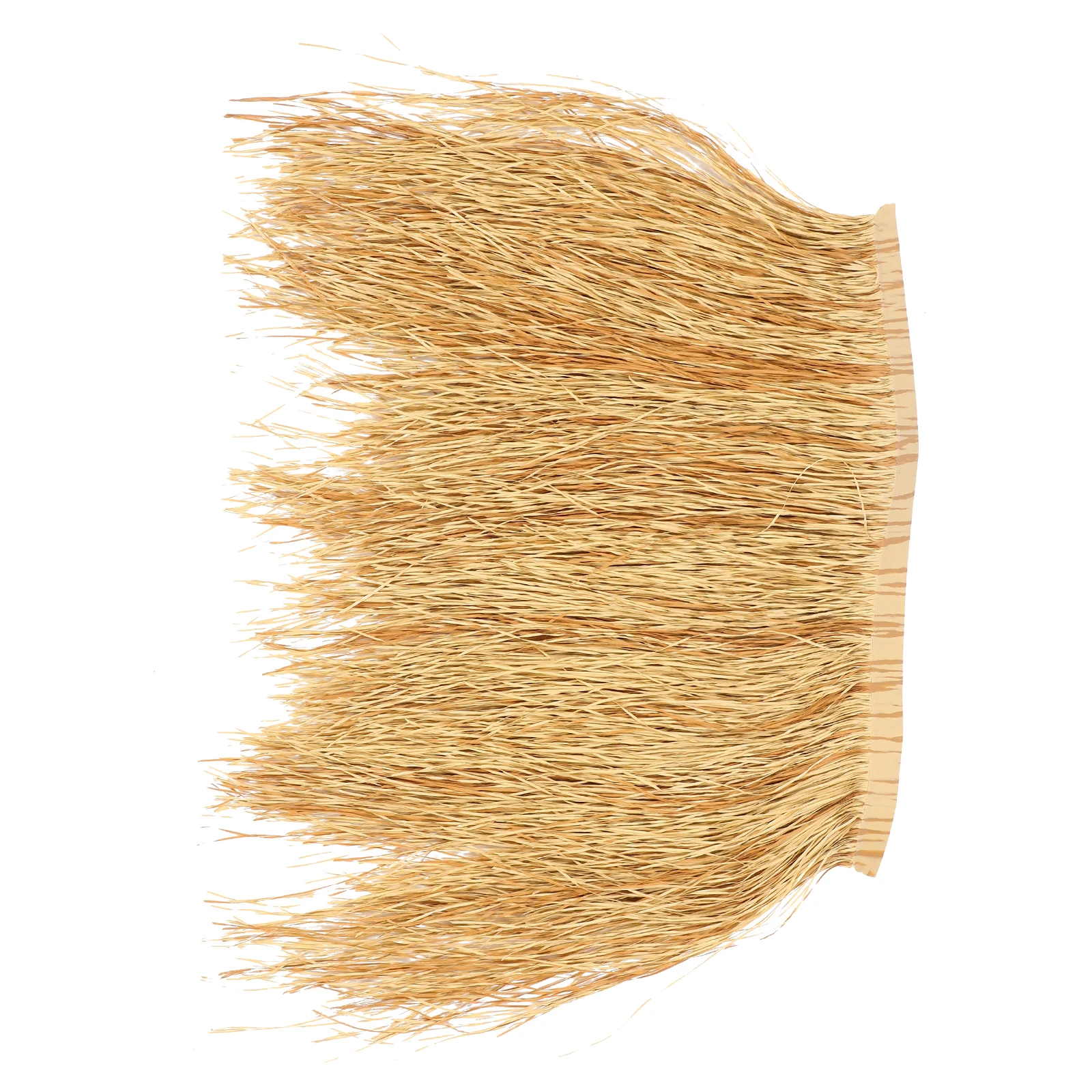 Artificial Thatch Roofing Fake Grass Roll for Garden Patio Balcony Restaurant Landscaping DIY Decoration Flame Retardant