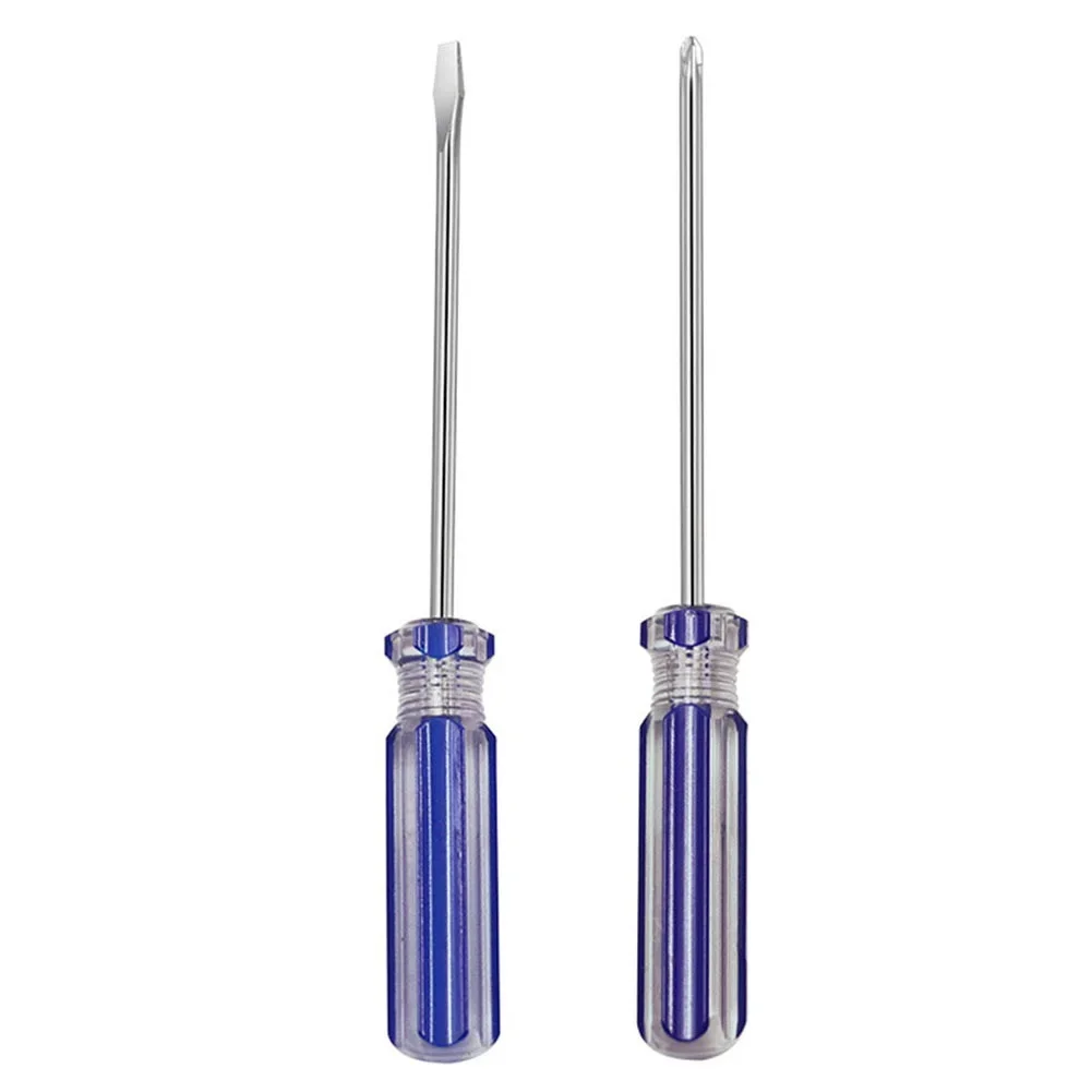 

New Practical Screwdriver 1pc 3mm Adsorption Screw Anti-slip Comfortable Cross For Furniture Nutdrivers Plastic Handle