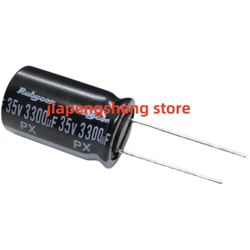 (10PCS) New original authentic 35v3300uF imported electrolytic capacitor size 16*25mm