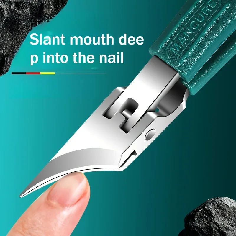 25 °   حافة مائلة مسمار المقص مجموعة مكافحة سبلاش النسر منقار المائل تو مسمار قادين ل أظافر نام أدوات مانيكير المهنية