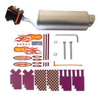6 Different Turbo Motorcycle Sound Effects Bicycle MTB Road Bike Exhaust Pipe Bike Exhaust Pipe