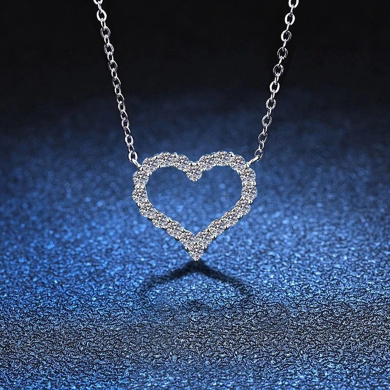 Collier pendentif en forme de cœur pour femme, bijoux de tempérament, clavicule, cadeau de fête d\'anniversaire, mode coréenne