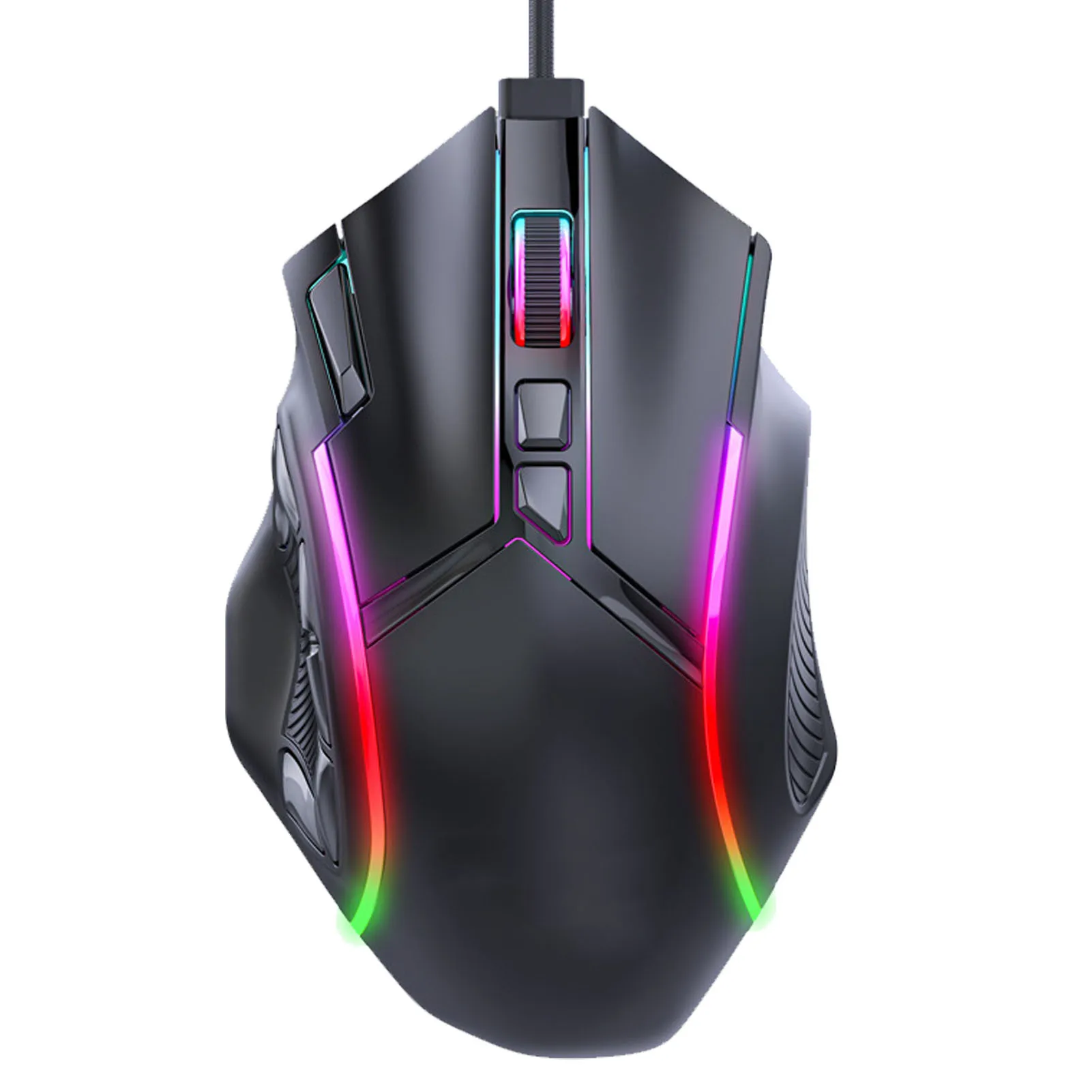 Wired Wired RGB Gaming Mouse 12800DPI 12 Buttons Macro Definition Computer Replacement Accessories