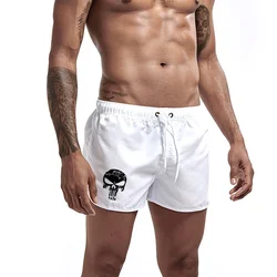 Short de bain à séchage rapide pour hommes, maillot de bain de marque, maillot de bain d'été, vêtements de plage, boxer de surf, brie