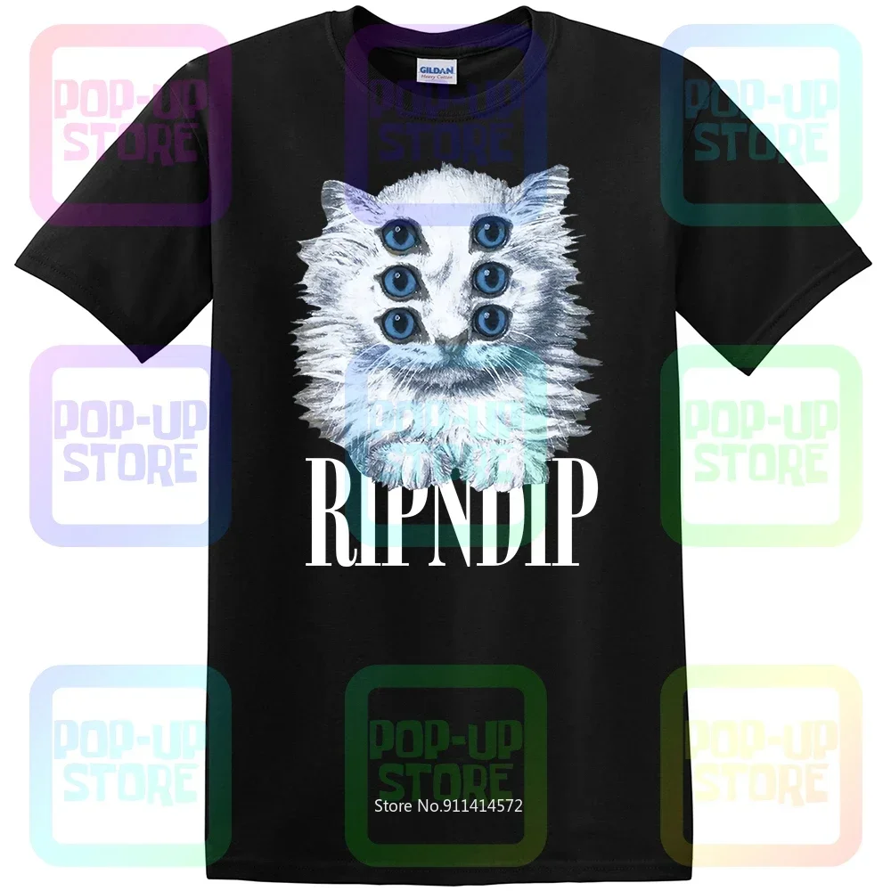 Rip Cat Dip Triplet Lila Camiseta Grande, Unisex, Talla: S-3XL