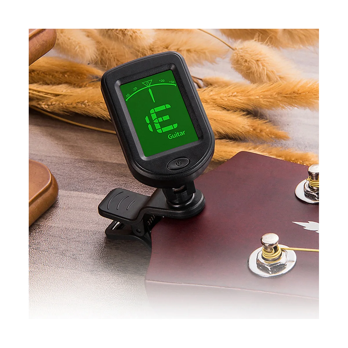 Folk Guitar Tuner Violin Guzheng Pipa Erhu Twelve Averaging Rhythms Tuner Stringed Musical Instrument Accessories