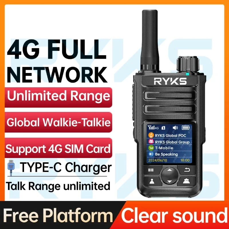 4G Lte Radio Walkie Talkie Mobile Phone Android Walkie Talkie Gps Walkie Talkie