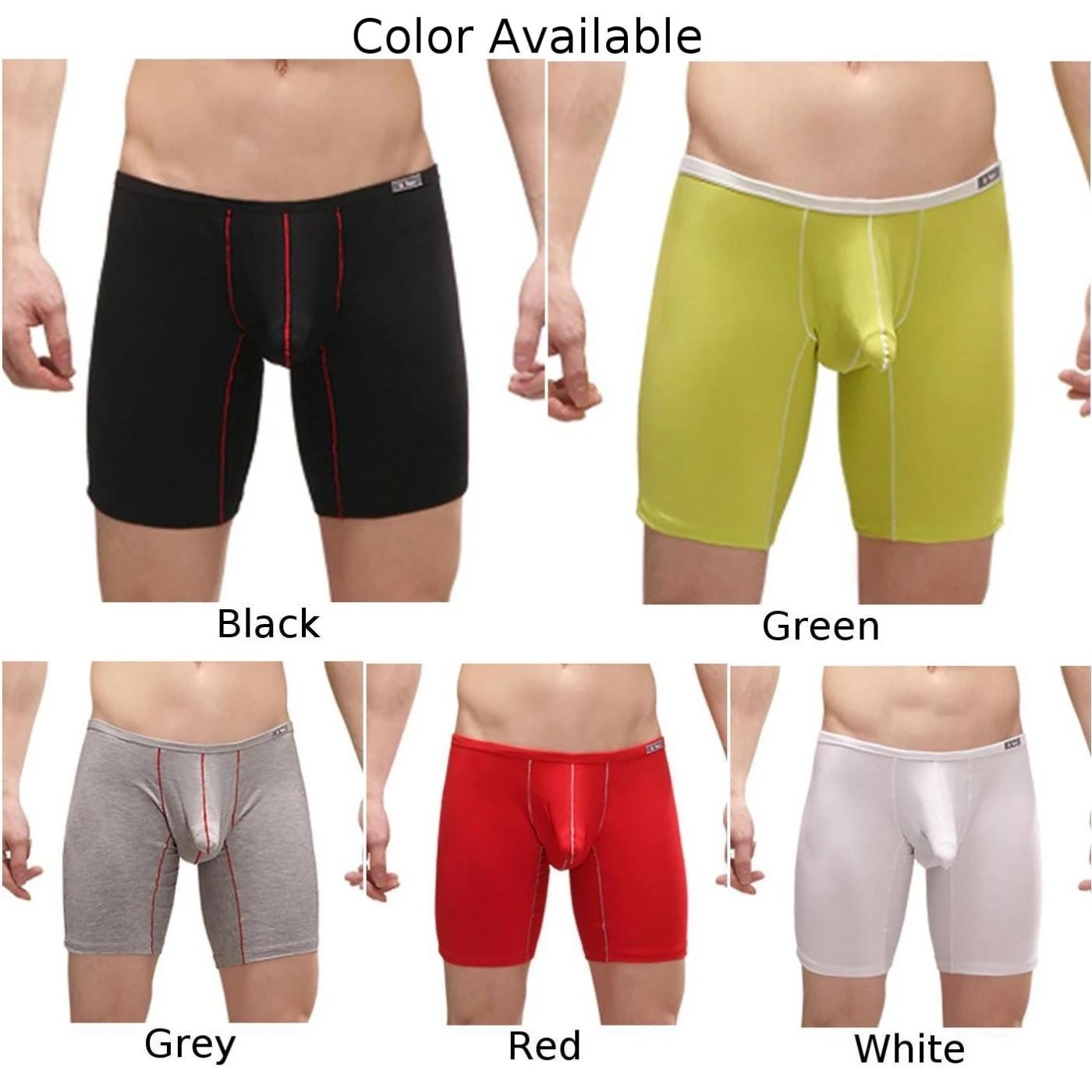High Quality New Best Briefs Mens Shorts Trunks Underwear Bulge Pouch Colorful Comfortable Ice Silk M L XL 2XL