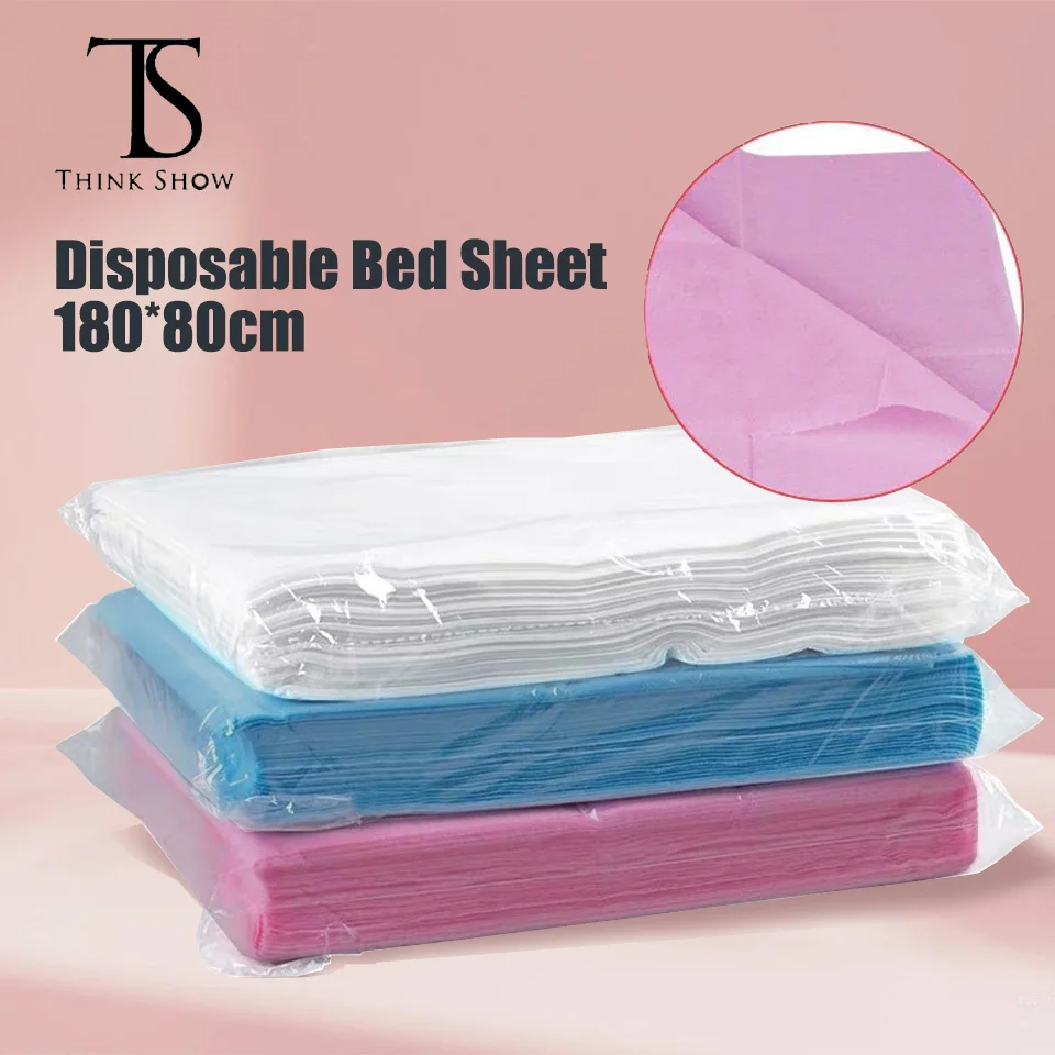 10/20/50pcs Massage Table Sheets Disposable SPA Bed Sheets Non Woven Lash Bed Cover Hot  No-Woven Material 180*80cm