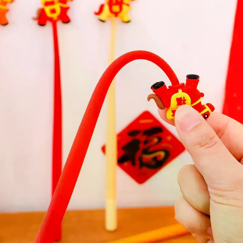 3Pcs Nette Cartoon Pony Schwingen Gel Stift Pferd Jahr Schreibwaren Stift Neutral Stift Student Kinder Schule Schriftlich Schreibwaren