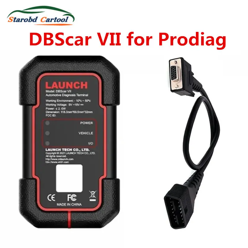 DBScar7 DBScar VII Bluetooth Scanner for Xdiag/Diagzone/Xpro5/Prodiag Car Diagnostic Tool Supports CAN FD Doip Protocols