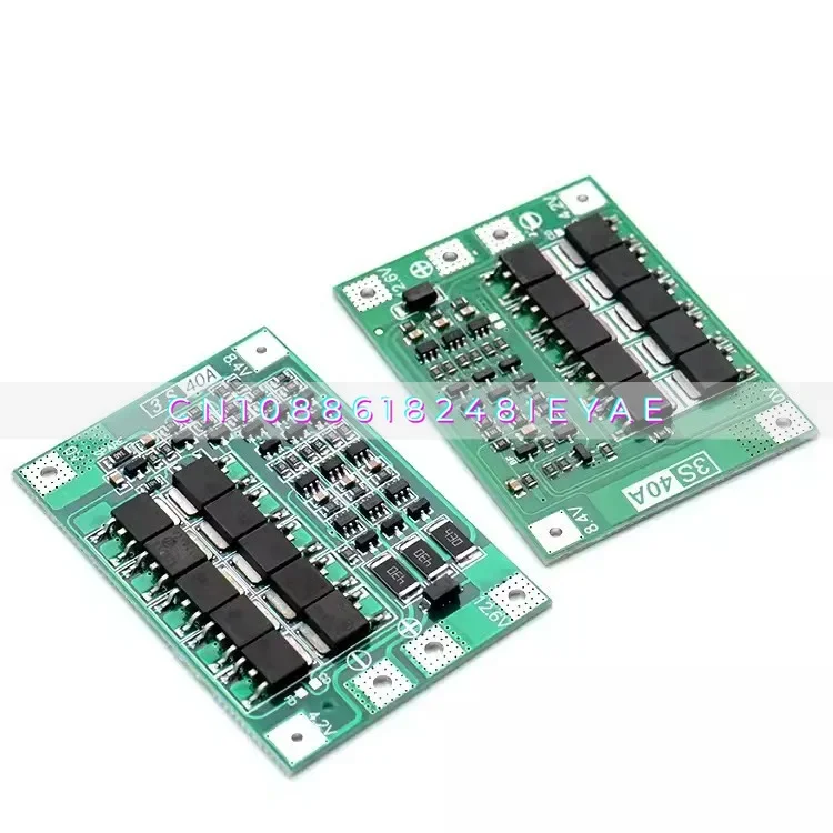 

3 струны защитной платы литиевой батареи 11,1 В 12,6 В 18650, с выравниванием, могут запустить электрическую дрель, ток 40 А