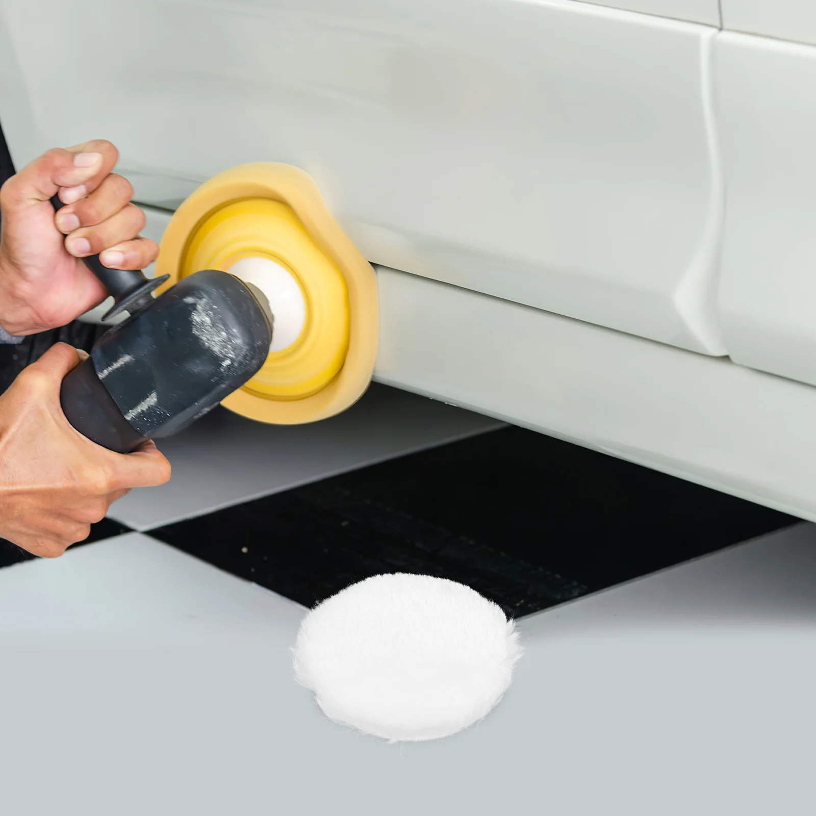 

Car Polishing Pad Drill Buffing Pads Sponge Wool Polishing Head Polisher Attachment Auto Detailing Kit Drill Buffing Pad