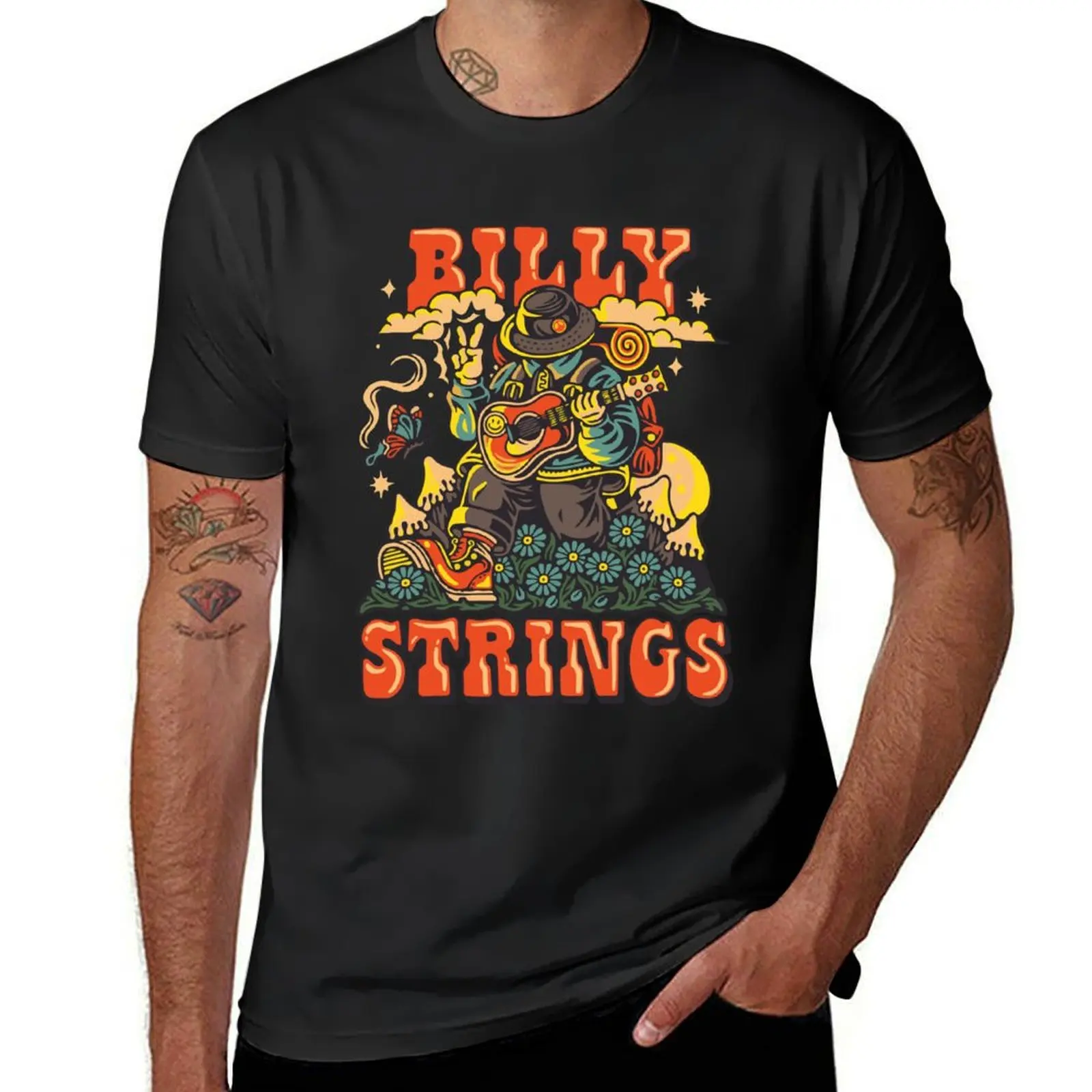 Billy Strings FALL WINTER 2021 T-Shirt cute tops sports fans Short sleeve tee men