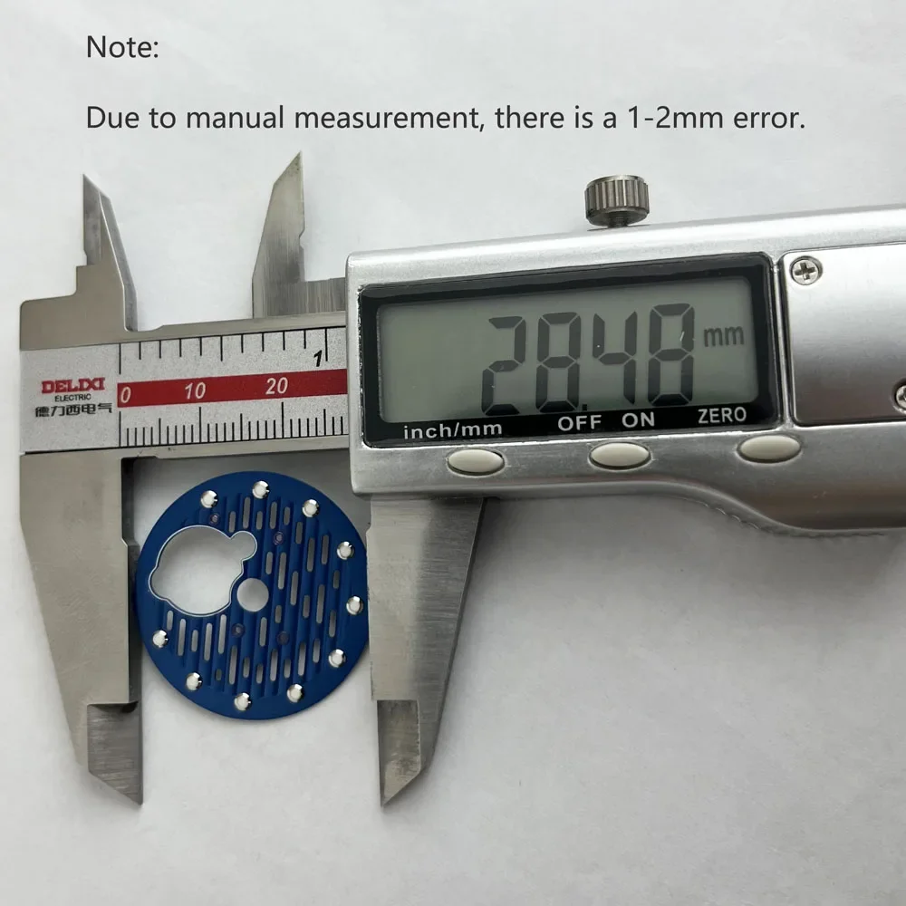 28.5mm NH38 다이얼 그레이 블루 그린 빛나는 스켈레톤 무브먼트 다이얼 일본 NH38/NH70/NH72 자동 무브먼트 로고 사용자 정의 가능