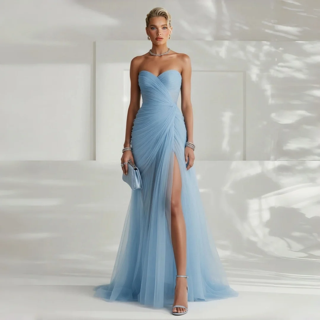 sweetheart-strapless-bridesmaid-dress-ruched-high-split-floor-length-formal-evening-gown-wedding-guest-prom-maxi-party-dress