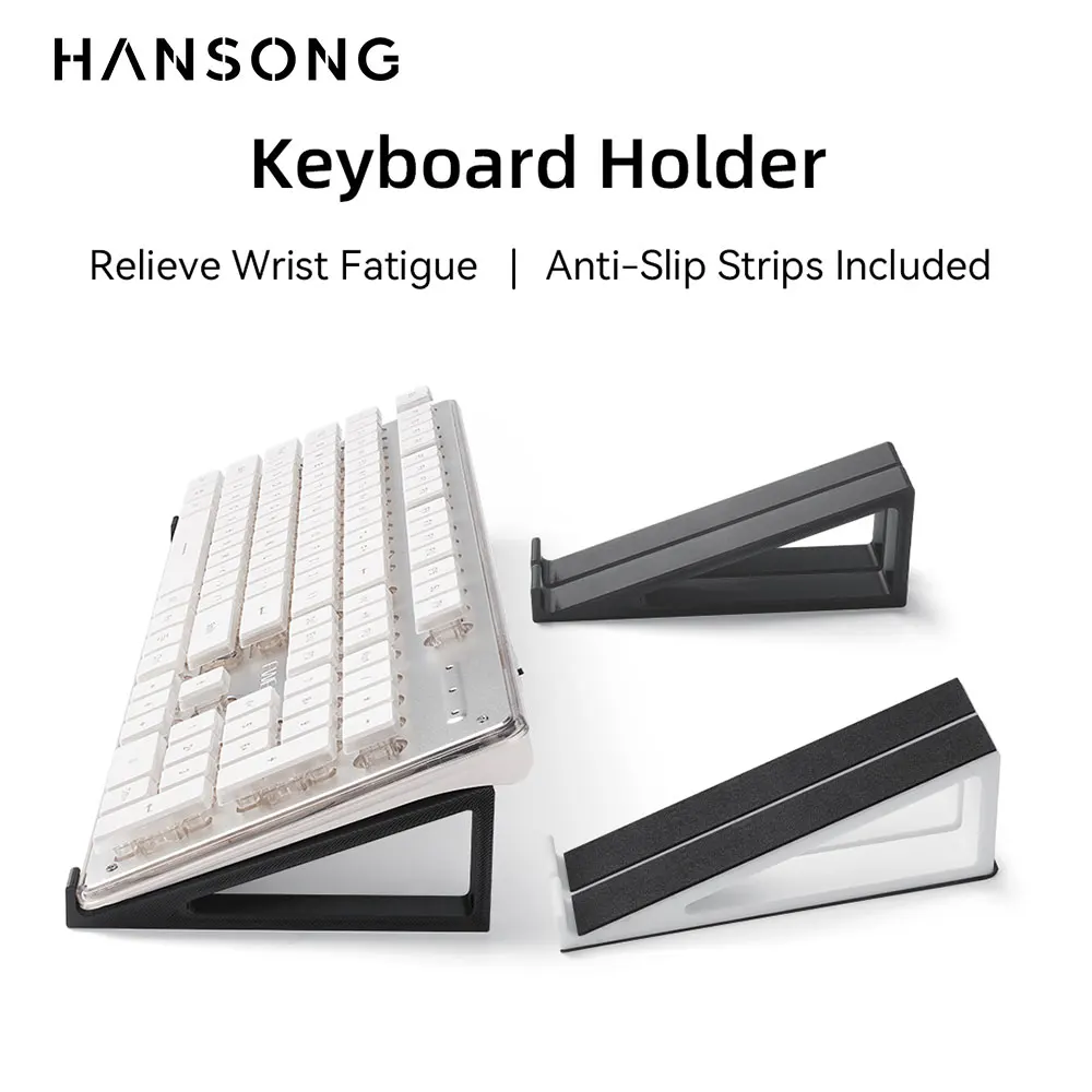 Soporte Elevador de Teclado Profesional Portátil de Plástico para Ordenador, Accesorios de Teclado Elevado al por Mayor