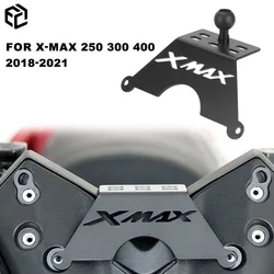 Soporte de teléfono móvil para motocicleta, accesorio de extensión para GPS, para YAMAHA XMAX 300, 250, 400, XMAX300, 2018-2021