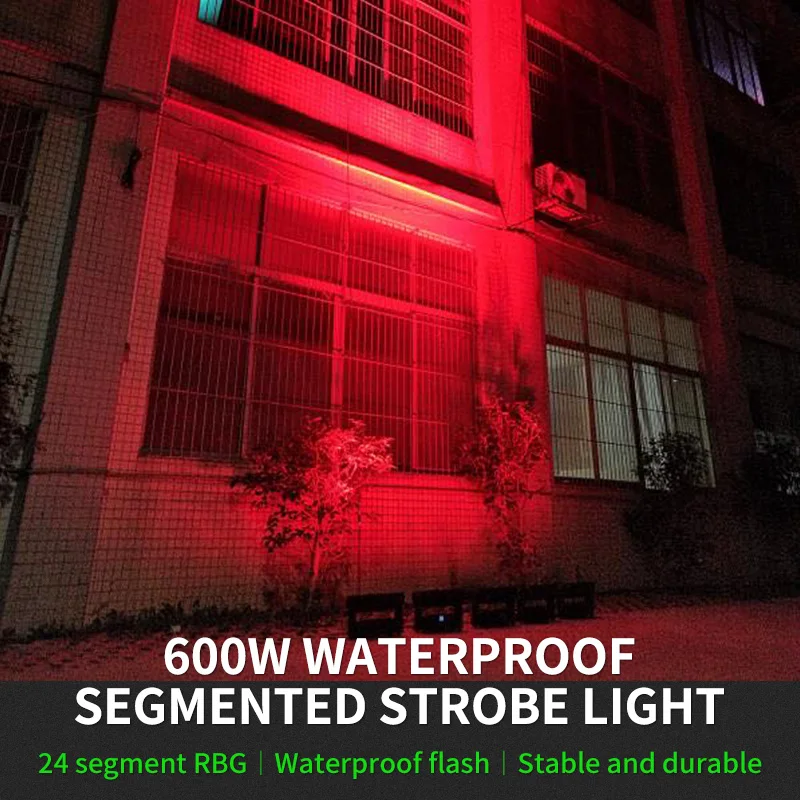 Waterproof RGBW 60W Wall Washer Stage DMX Controller Wash Strobe Effect Lighting IP65 Led Color City Wall Washer for Outdoor